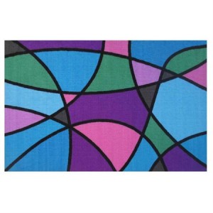 Wave Runner Area Rug (4 ft. 8 in. L x 3 ft. 2 in. W (5 lbs.))   554246550